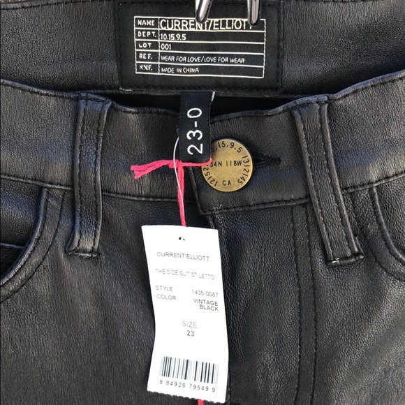 Current Elliott The side Stiletto leather - Picture 7 of 8